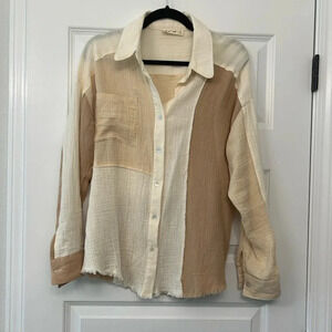 New in boutique gauze top